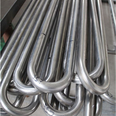 SCH40 المستديرة العارية المزينة الزيتية U Fin Tube 1mm - 5mm