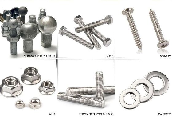 ASTM A453 ميكانيكي 7/8 &quot;Din975 برغي مسمار ملولب أسود سميك مجلفن