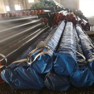 ASTM A333 أنابيب بلا خيوط من الفولاذ المقاوم للصدأ بدون خيوط معتدلة مع نهايات محفوفة معتمدة من قبل SGS