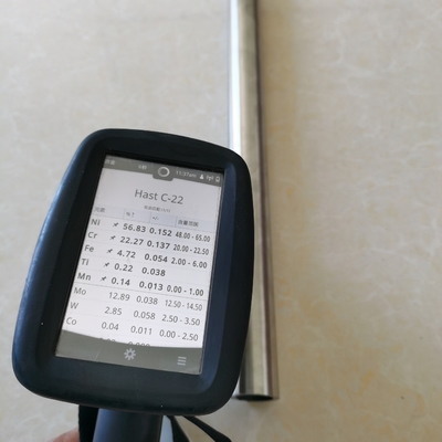 ASME B36.19 ASTM B622 UNS N06022 SCH40s مقاس 1 "سبيكة C22 أنابيب غير ملحومة