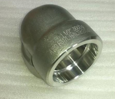 ASTM / UNS N02200 90 درجة كوع لحام بعقب S / R DN80 SCH80 سبيكة مواسير فولاذية تركيب