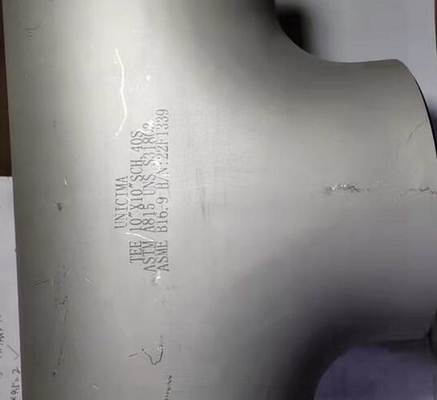 لحام تناكبي غير ملحوم مستقيم 24 &quot;* 24&quot; SCH40 سبيكة 200 ASTM / UNS N02200