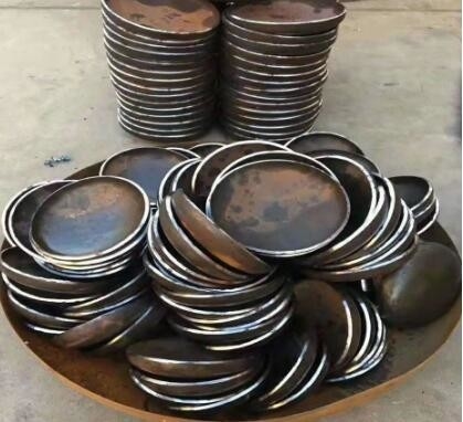 تجهيزات الأنابيب: غطاء اللحام التناكبي OD: 12 &quot;SCH-10S سبيكة 625 ASTM / UNS N06625