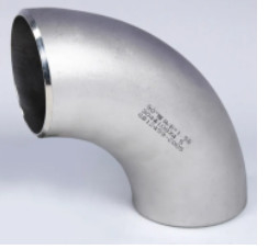 تجهيزات أنابيب الفولاذ المقاوم للصدأ لحام بعقب 45 درجة طول نصف قطر الكوع 8 "SCH-40 ASTM N08825 سبيكة 825