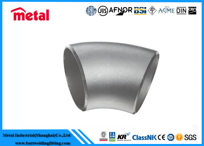 S31803 / S32205 Super Duplex Stainless Steel Pipe Fittings 304 Stainless Steel Elbow Seamless Reducer
