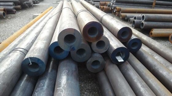 ارتفاع درجة حرارة الضغط الصلب AISI / SATM A355 P91 أنابيب غير ملحومة OD 24 بوصة Sch - 100