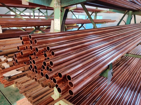 أنابيب CuNi غير الملحومة UNS C70600 OD 1 1/2 