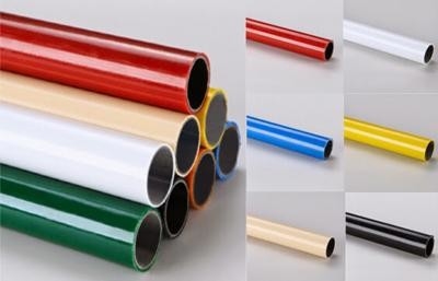متعدد الألوان ESD الأسود العجاف الأنابيب PE المغلفة 0.8MM / 1.0MM / 1.2MM الأنابيب سماكة
