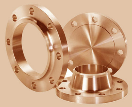 النحاس والنيكل والصلب شفة C71500 SCH80 لحام الرقبة شفة 12 