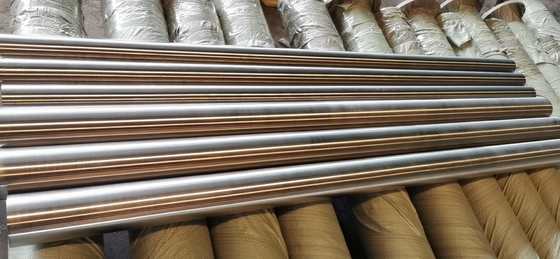 أنابيب سبائك النيكل ASTM B167 UNS N06600 أنبوب سبائك سلك أنبوب غير ملحوم مسحوب على البارد