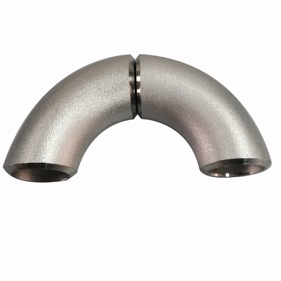 مواسير لحام مواسير كوع من الفولاذ المقاوم للصدأ A403 WP316 90D نصف قطر طويل ينحني ASME B16.9