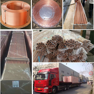 الصانع أنبوب النحاس غير الملحوم ASTM B111 6 