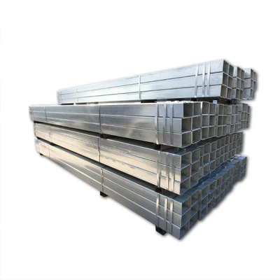 40x40mm بالغمس الساخن أنبوب دائري مجلفن مربع 4x4 بوصة أنبوب فولاذي مربع مجلفن أنبوب GI