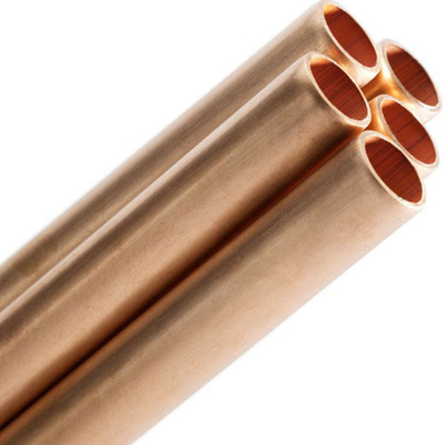 ASTM B111 C70600 C71500 أنابيب النحاس والنيكل / أنابيب النحاس CuNI 90/10