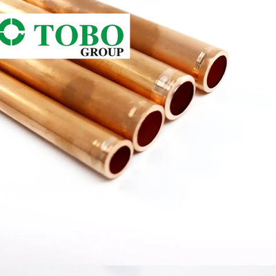 20 مم أنابيب النحاس والنيكل غير الملحومة C70600 / Cn102 Cuni90 / 10 أنابيب سبائك النحاس والنيكل