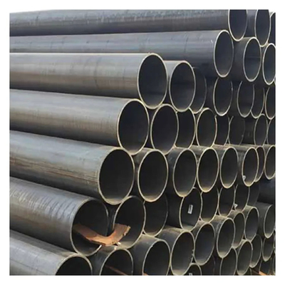 API 5L / ASTM A106 / A53 Grad B أنابيب الصلب الكربوني غير الملحومة باللون الأسود أنبوب دائري مطلي