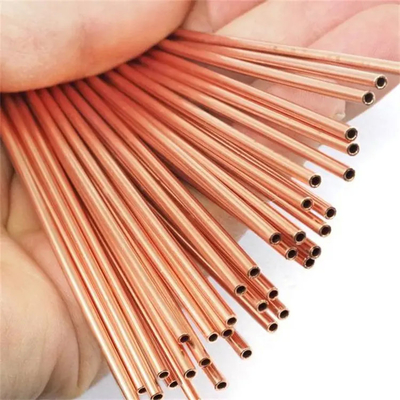 C70600 C71500 C12200 أنابيب النحاس والنيكل غير الملحومة 1 بوصة SCH 40 Straght Copper Tube