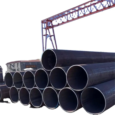 API 5L OD 650 مم المغلفة LSAW أنابيب الصلب الكربون الصلب جولة أنابيب المياه والغاز النفط