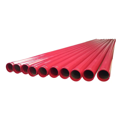 أنابيب الصلب المركبة المطلية بالبلاستيك الأحمر ASTM A106 أنابيب الصلب الكربوني السميكة