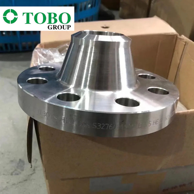 حواف مزورة وصلات مواسير دوبلكس فائقة لحام شفة عنق A182 F55 ASME B16.5 CL1500 5 