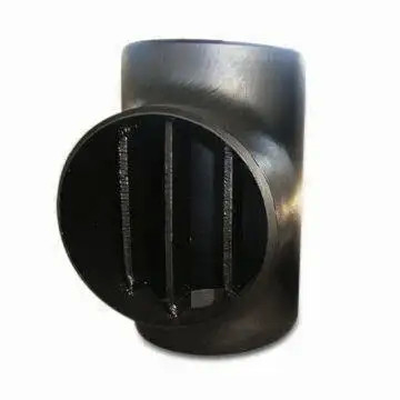 الجودة العالية النيكل سبائك بارد متساوية تي ASME B16.9 4 بوصة SCH20 الطلاء الأسود