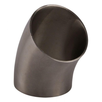 المعدن النيكل سبيكة Inconel 625 أفضل 45 درجة مؤخرة لحام الكوع ASME B16.9 حجم مخصص الفضة
