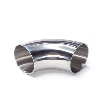 كوع فولاذ مقاوم للصدأ سوبر دوبلكس كرونيفير 1925HMO UNS 08926 ASME B366 WP1925N للصناعات الثقيلة