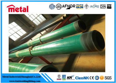 سلس أنابيب الصلب API 3LPE طلاء أنابيب الصلب مع معيار DIN30670