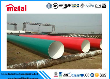 3LPE LSAW 24 بوصة أنابيب الصلب المطلي WT 14.3MM لنقل الغاز / النفط