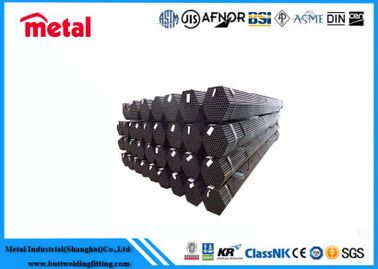 خط أنابيب الصلب الكربوني غير الملحوم ، أنابيب فولاذية رقيقة الجدار 8 بوصة Sch20 سوداء