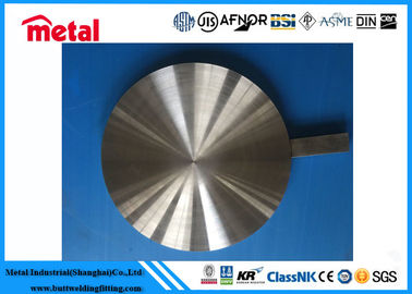 مزورة Spade Spectacle Blind Flange Alloy 825 Inconel مواسير B16.48.1