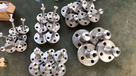 ANSI B16.9 SS304 سبائك الصلب مواسير Nipo شفة الفولاذ المقاوم للصدأ 304 ارتفاع ضغط