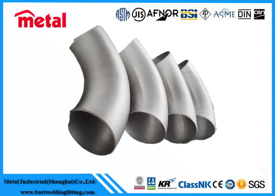 مواسير اللحام ذات نصف القطر الطويل 90 درجة الكوع Inconel 600 UNS N06600
