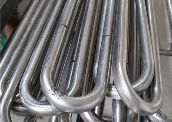 SCH40 المستديرة العارية المزينة الزيتية U Fin Tube 1mm - 5mm
