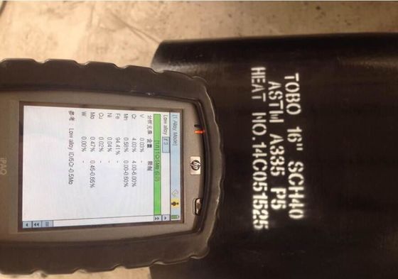 تخصيص 16 بوصة SCH40 ASTM A335 أنابيب الصلب غير الملحومة