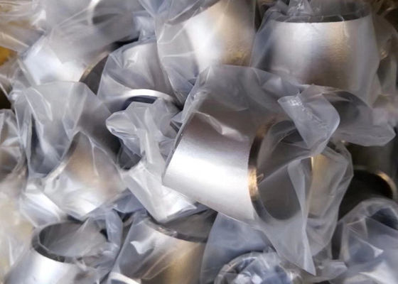 ASME SB366 بعقب لحام 90 درجة Sch40 أنبوب فولاذي مخفض