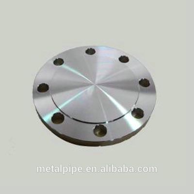 ASME B16.5 UNS31254 شفرات أعمى مزدوجة من الفولاذ المقاوم للصدأ RF