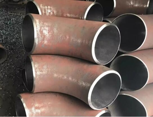 لحام تناكبي غير ملحوم 90 درجة طول نصف قطر الكوع ASTM C70600 10 ”SCH40