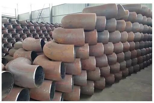 لحام تناكبي غير ملحوم 90 درجة طول نصف قطر الكوع ASTM C70600 10 ”SCH20