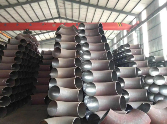 لحام بعقب غير ملحوم 90 درجة طول نصف قطر الكوع 8 بوصة SCH-80 ASTM N08825 سبيكة 825