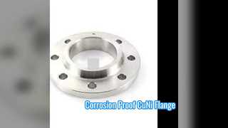 90/10 CuNi شفة PN10 لحام الرقبة وجه مسطح