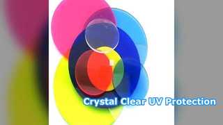 لوح أكريليك مقاوم للأشعة فوق البنفسجية لخزائن العرض