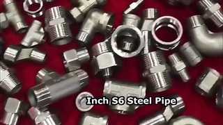 سوبر أنابيب الصلب الأوستنيتي بوصة S6