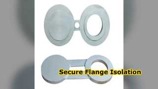 ASTM A182 شفة أعمى من سبائك النيكل